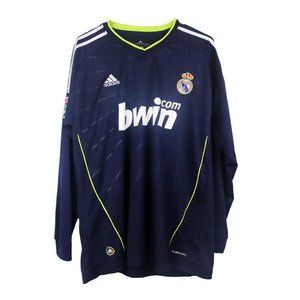 2010/11 Real Madrid Away Jersey Long Sleeve